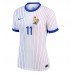 Camisa de time de futebol França Ousmane Dembele #11 Replicas 2º Equipamento Feminina Europeu 2024 Manga Curta